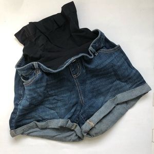 Motherhood Bounceback Collection Denim Shorts Large